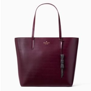 Kate Spade Karla Plum Seton Drive Tote Bag